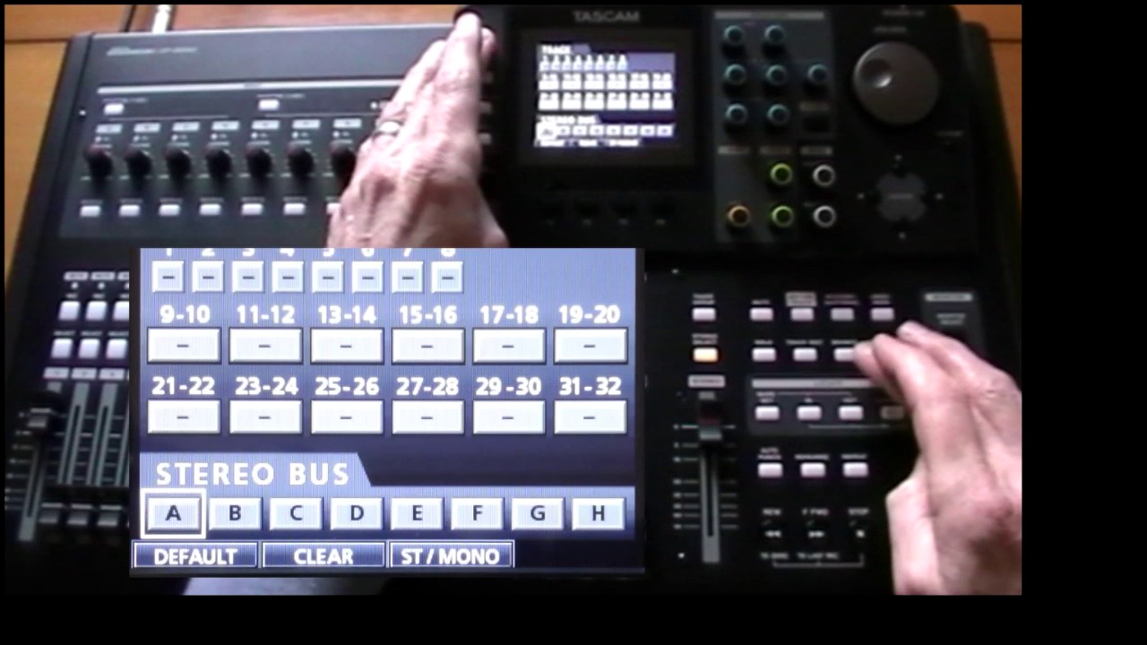 Урок 11 по работе с Tascam DP24/32SD: ​​Запись реверберации/задержки/хоруса в реальном времени.