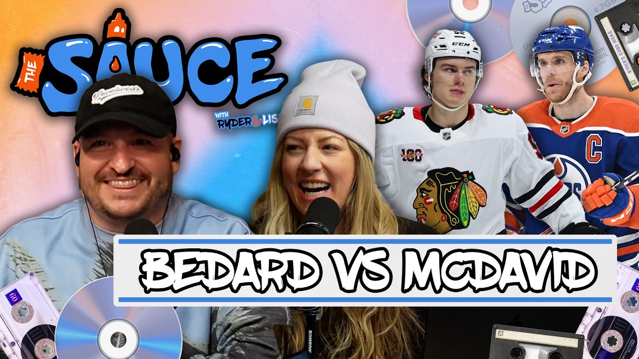 McDavid Vs Bedard, Peep Off Challenge + Special Guests | The Sauce with Ryder & Lisa