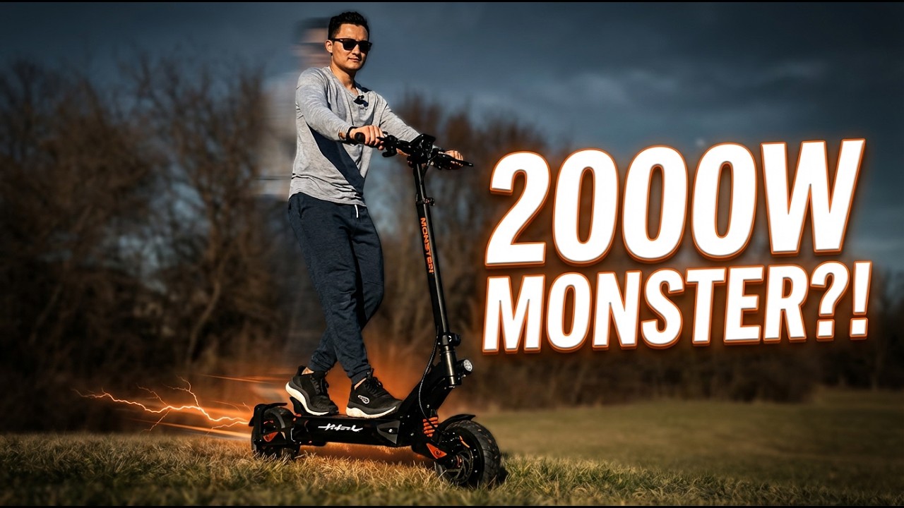 2000W Electric Scooter?! KuKirin G2 Master Full Test