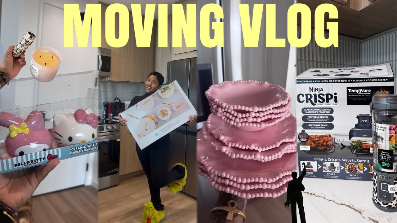 MOVING INTO MY FIRST LUXURY APARTMENT AT 20 | Empty Tour + Moving Vlog 🏡