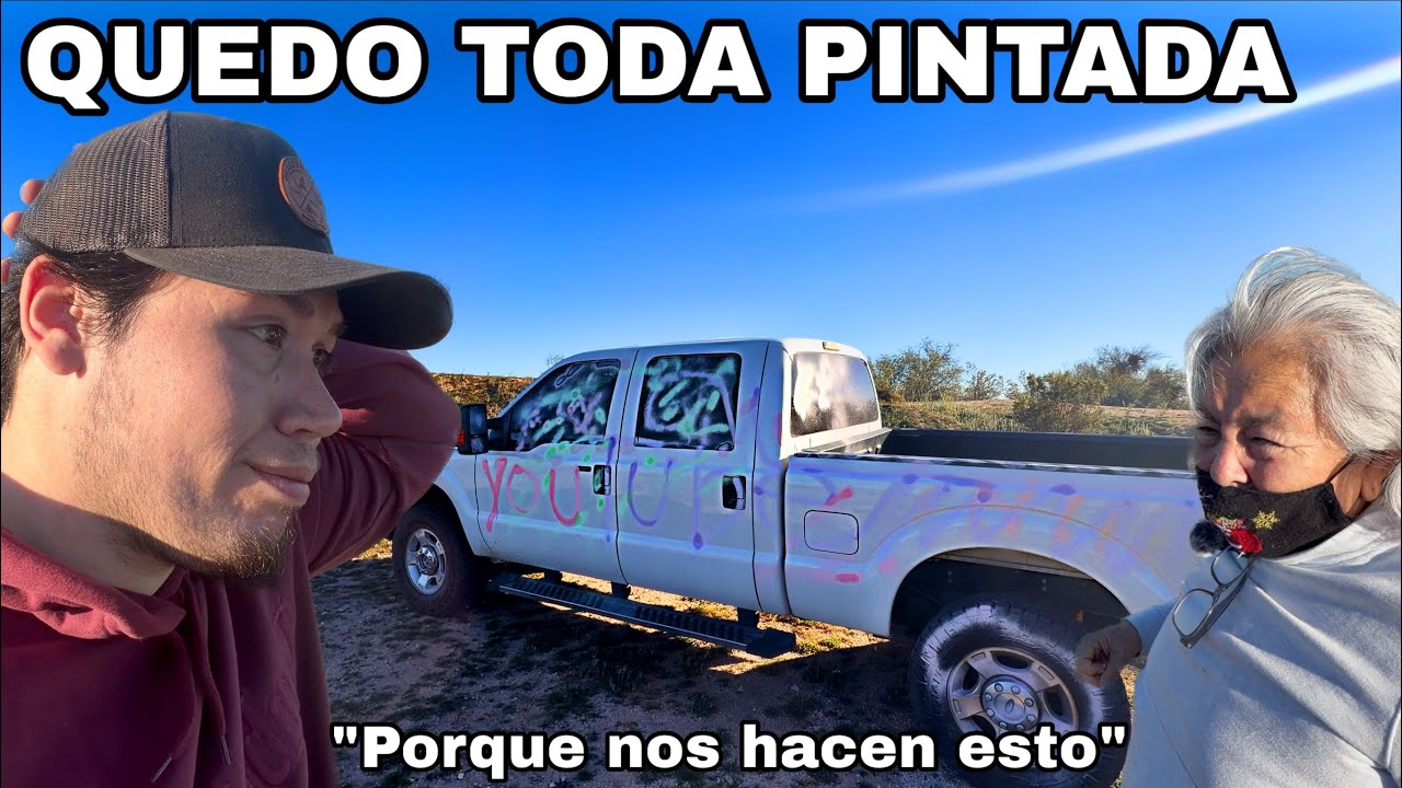 Así Fue Como La Troca Fue Vandalizada
