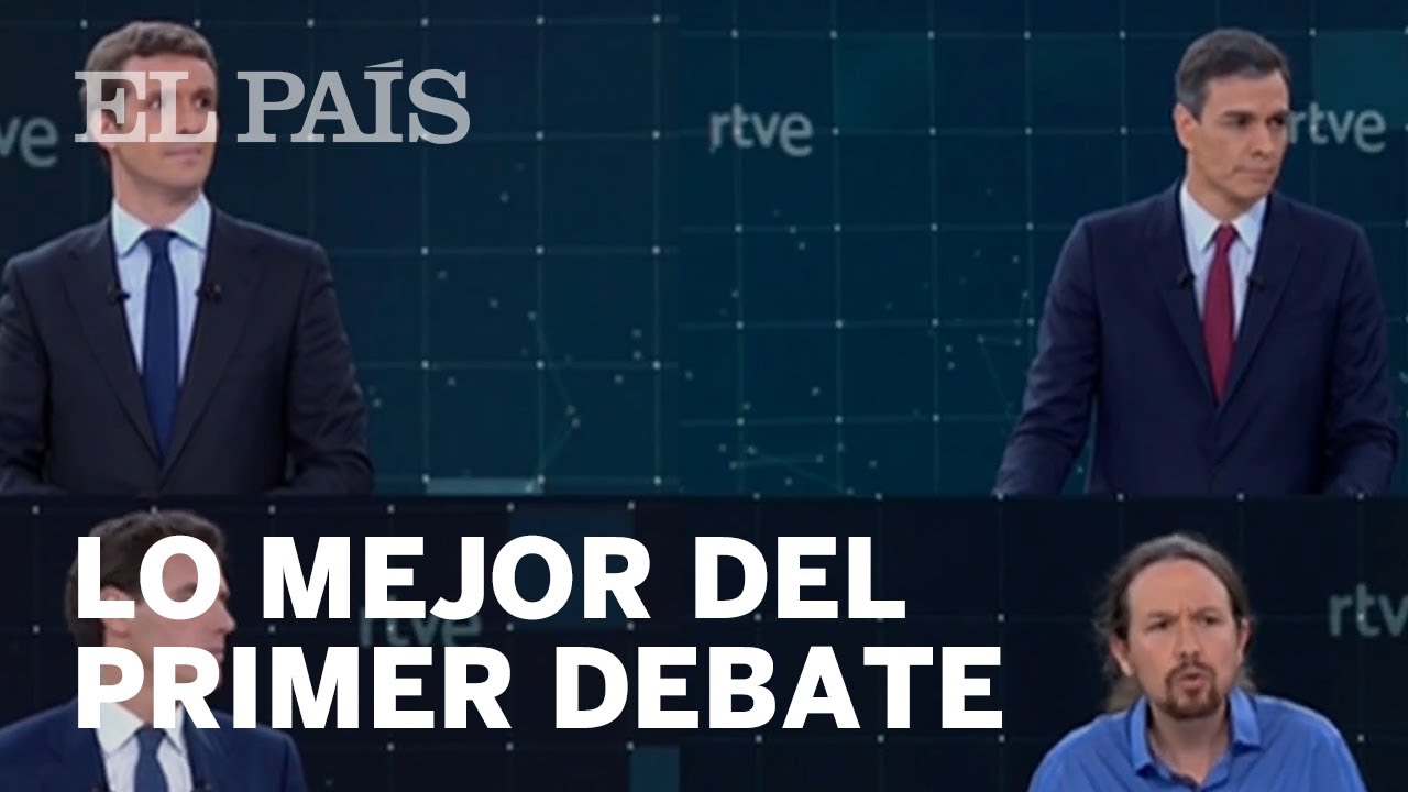 Los MEJORES MOMENTOS del DEBATE ELECTORAL de TVE | ELECCIONES 28-A