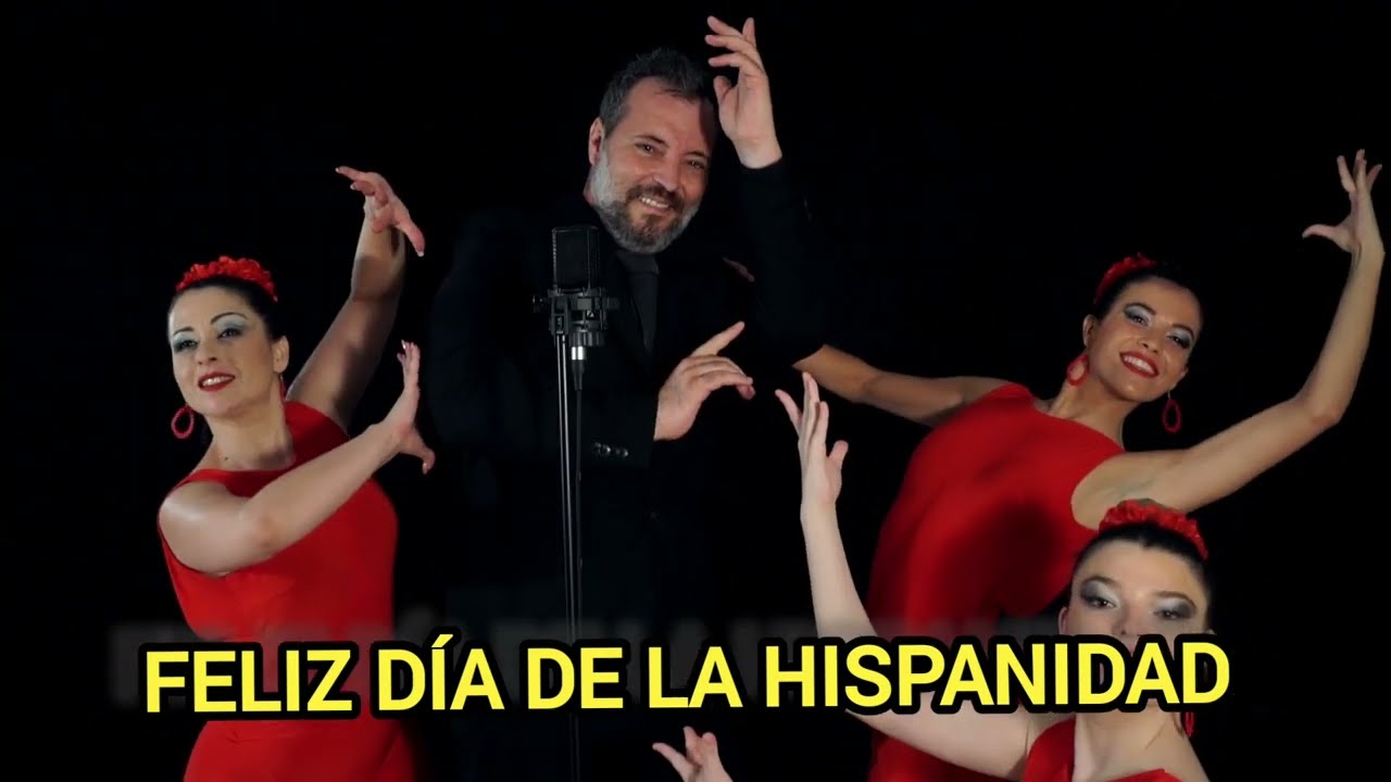 DÍA DE LA HISPANIDAD - VIVA ESPAÑA CON LETRA - 12 OCTUBRE SANDRO VARAS