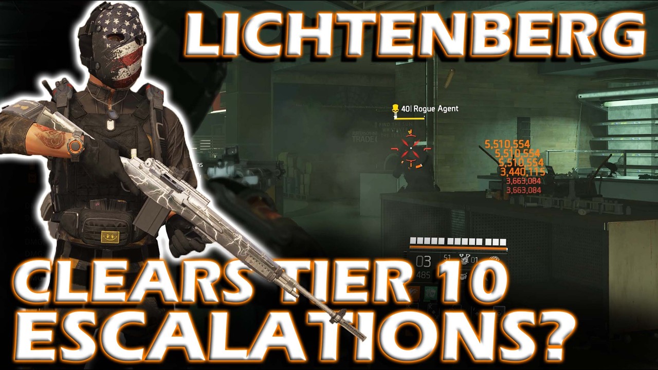 Винтовка Lichtenberg бьёт БОЛЬНО | Первый взгляд: Эскалации и открытый мир | The Division 2