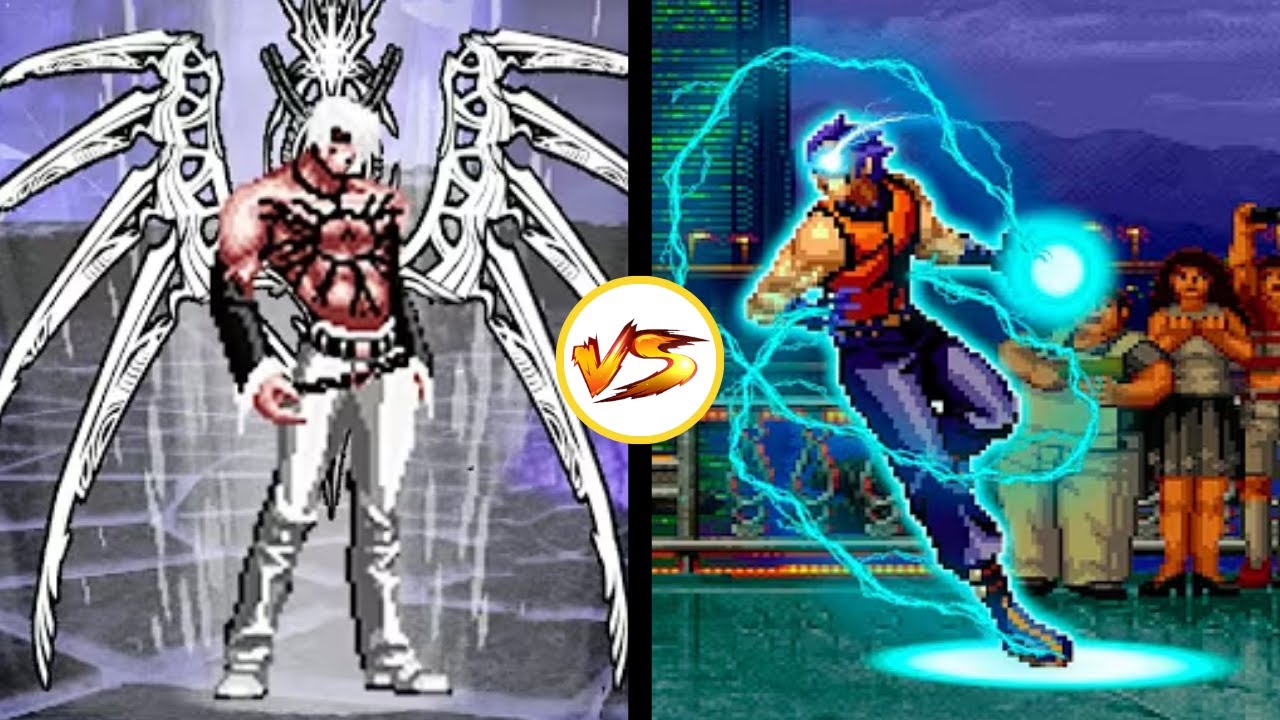 [KOF MUGEN] WF Iori Yagami vs Alpha K9999 Fight