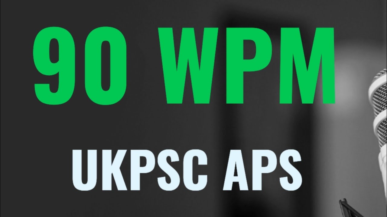 Aps steno dictation 90 wpm | Hindi shorthand dictation 90 wpm | 90 wpm dictation ukpsc Aps 