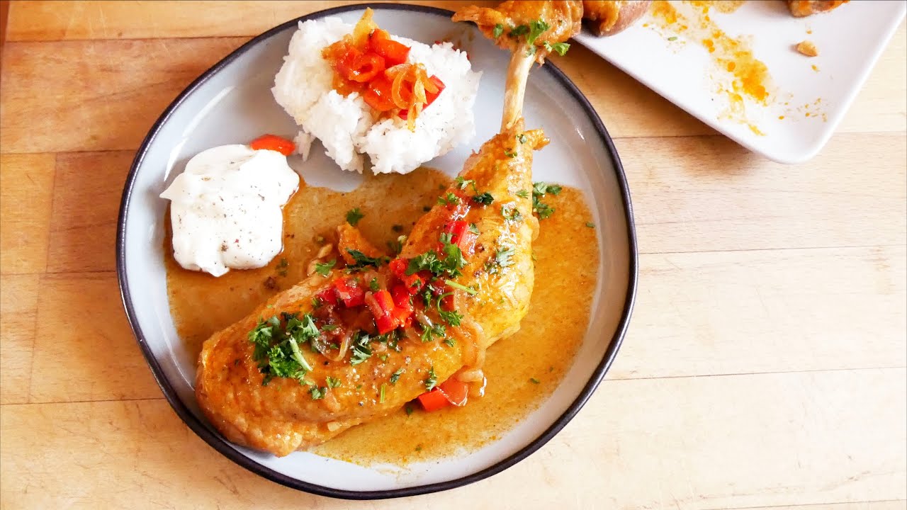 Poulet au Paprika - Recette Hongroise