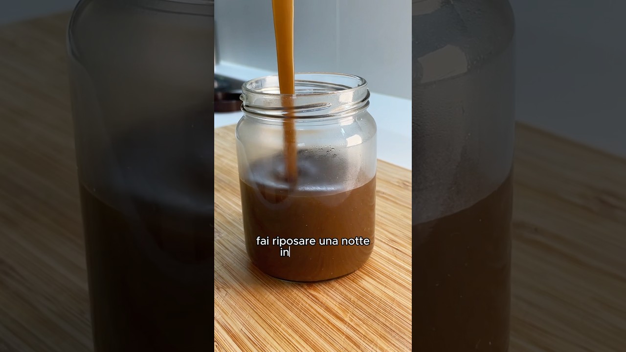 NUTELLA FATTA IN CASA AL CAFF&Egrave; CON SOLO 3 INGREDIENTI E IN 15 MINUTI #ricette #nutella #fattoincasa