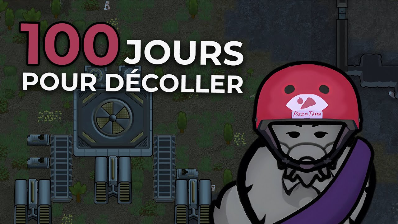 RIMWORLD : 100 JOURS POUR DECOLLER - Narratif de la bordure
