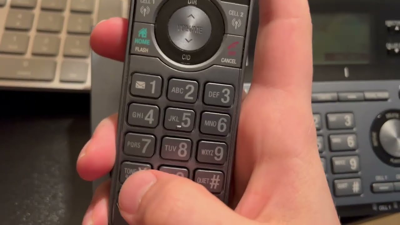 Cordless Phone Base vs Handset Menus
