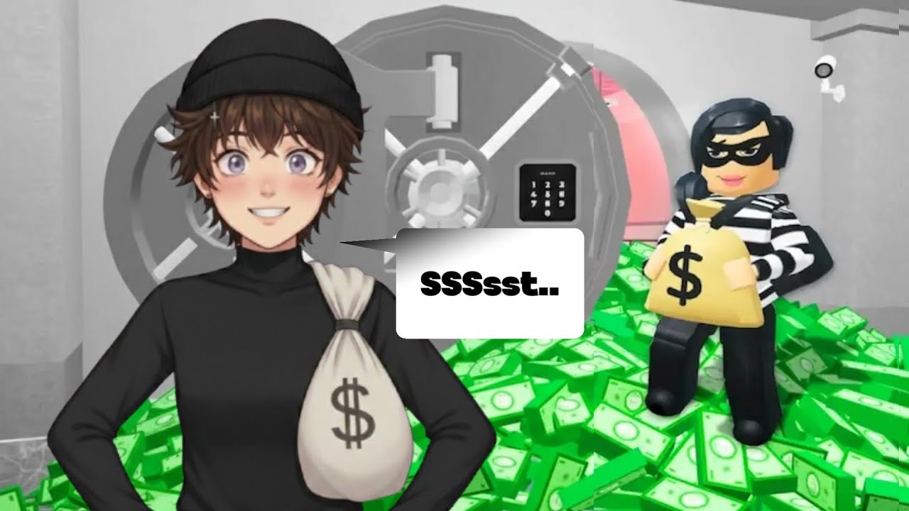 KITA MALING RUMAH TERMEWAH DI ROBLOX?!🤑 || Rob It #robloxindonesia 