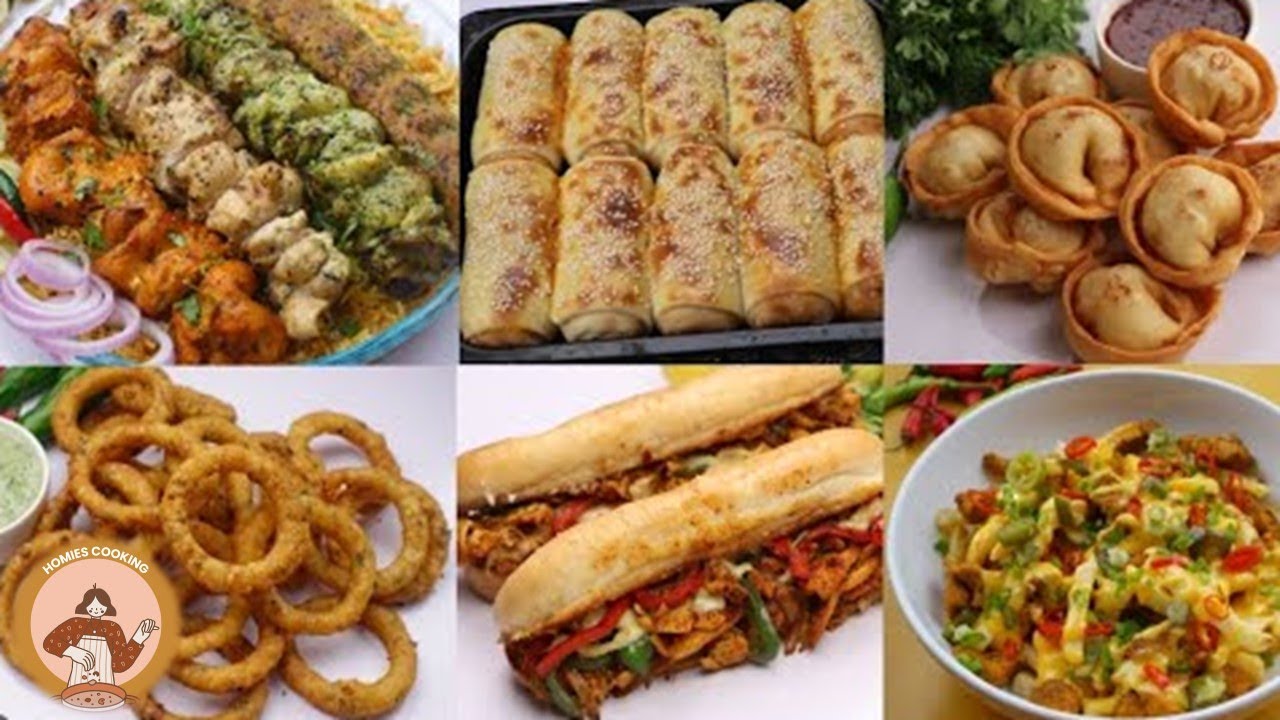 6 Iftar Party Recipes | Easy Iftar Snacks Recipes By Homies Cooking | 6 Iftar Snacks In 20 Minutes