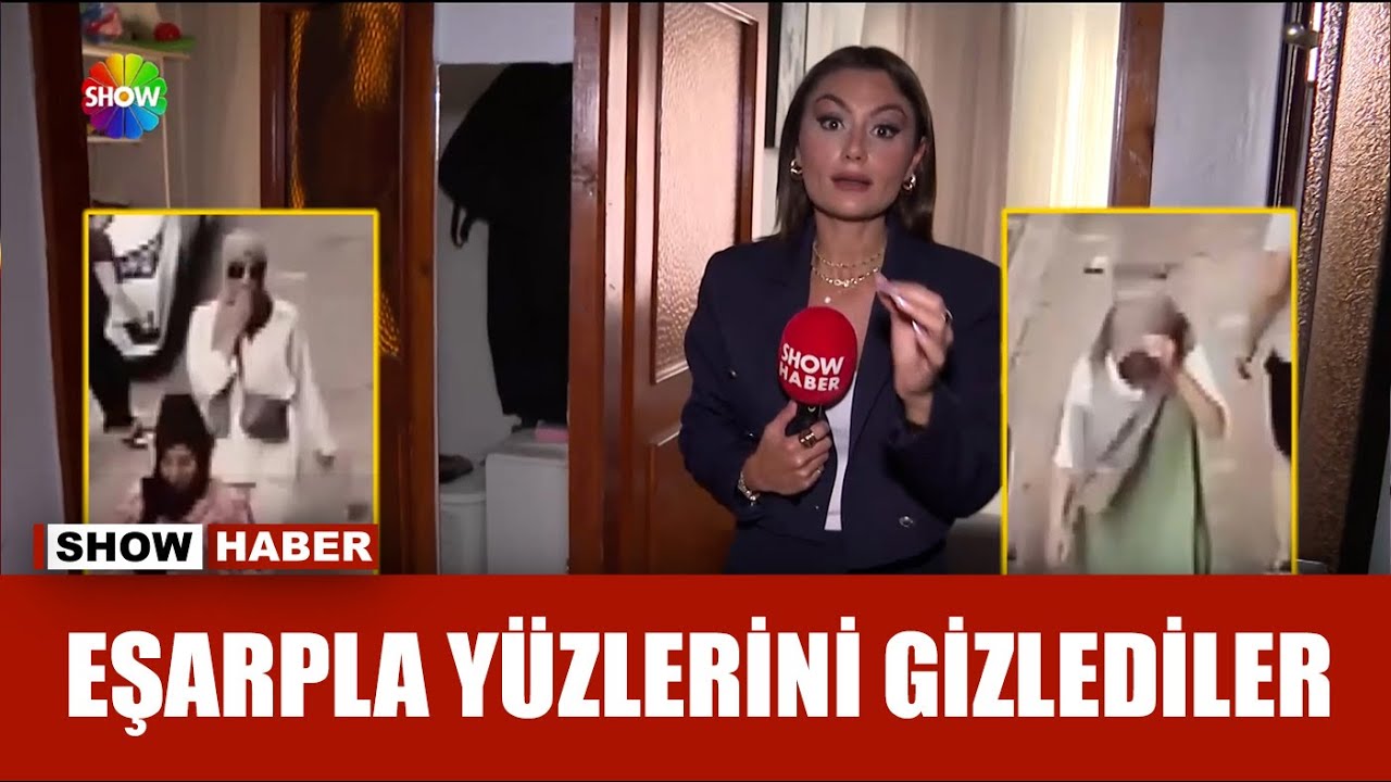 Kadın hırsızlar evi soyup soğana çevirdi