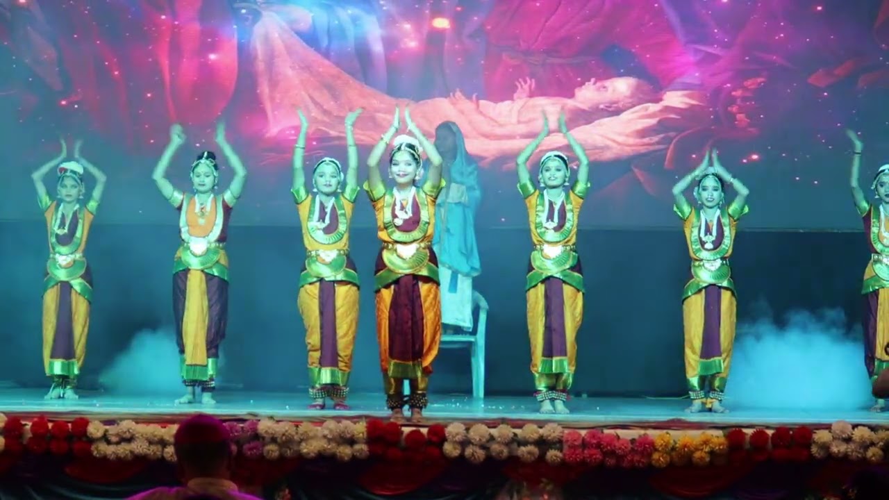 Classical dance by Child Care Bishop Conrad School, Bareilly at Christmas Mahotsav