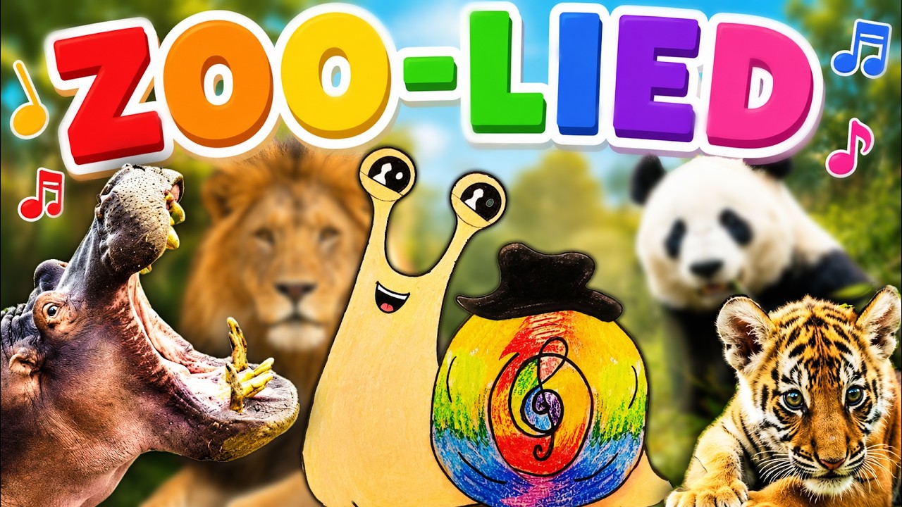 Gehe mit Linda in den ZOO und entdecke die ZOOTIERE! Sing mit die Old MacDonald Melodie!
