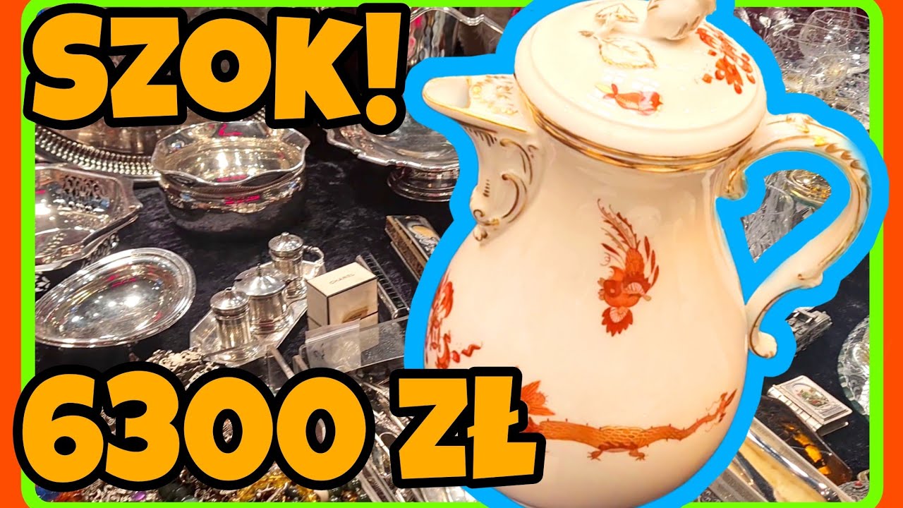 OGROMNA GIEŁDA ANTYK&Oacute;W - UCZTA DLA OCZU #antyki #starocie  #flohmarkt #targ #vintage #fleamarket