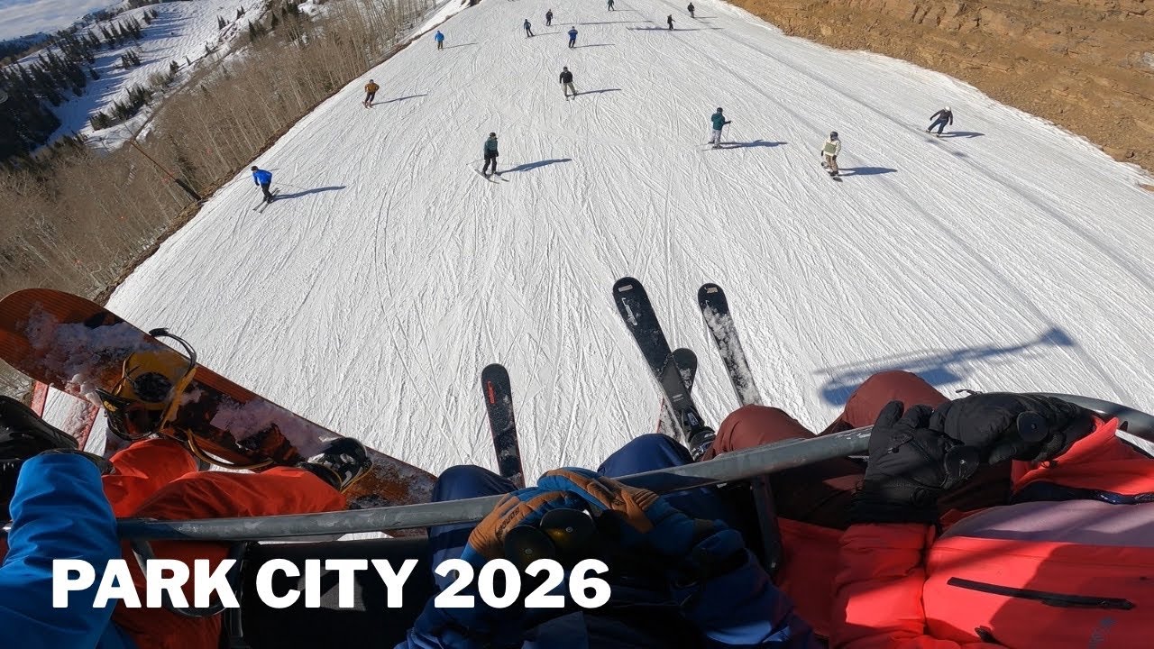 HOMERUN Trail | Full Run | Park City Ski Resort Feb 4th 2026