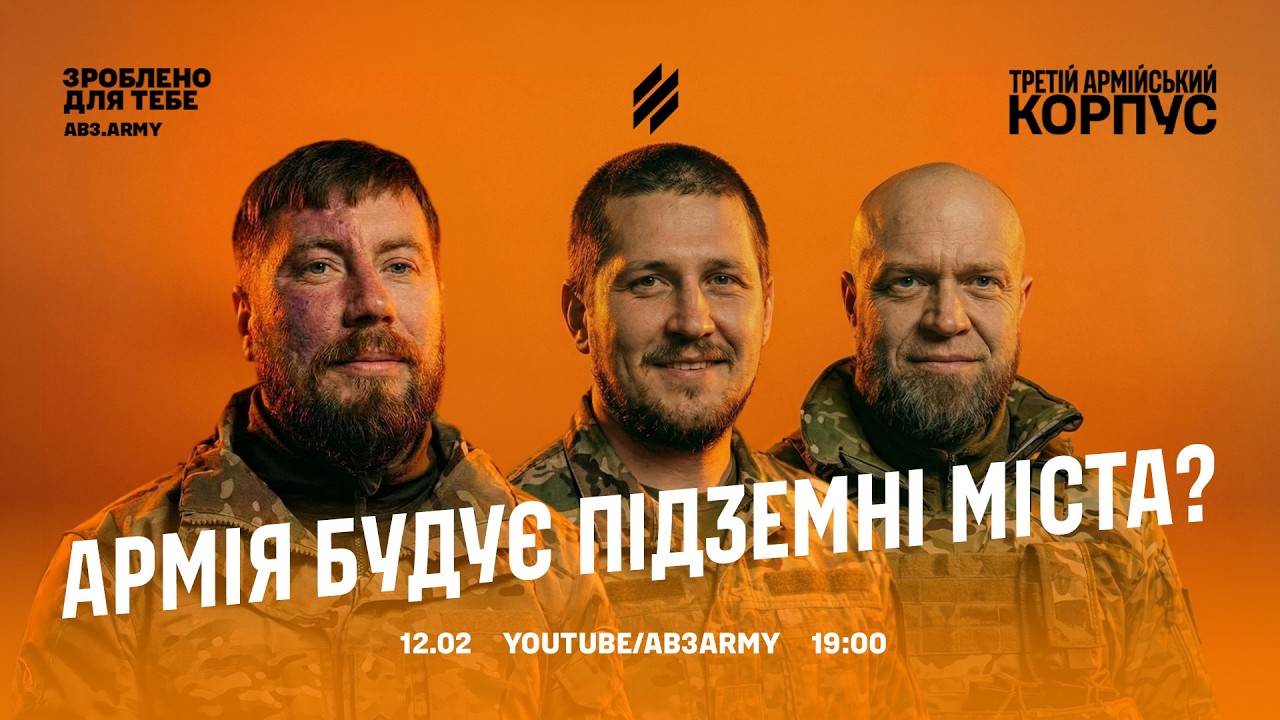 Підземні міста і логістика, що захищає військових та цивільних: інженери Трійки LIVE