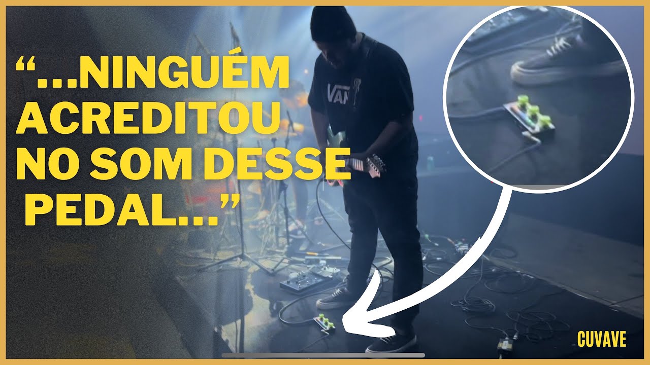 Usei o Cuvave direto em linha o show todo. Veja o que aconteceu… #guitarcam #cuvave