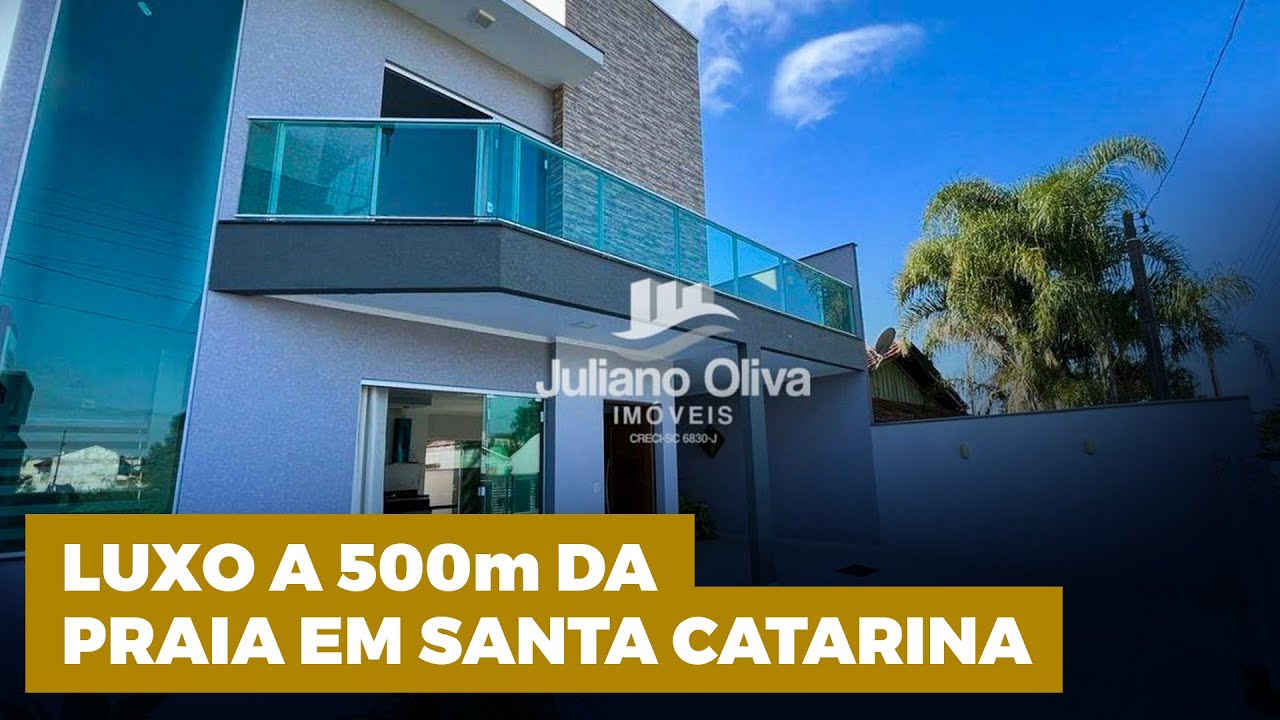 INDISPONÍVEL - SOBRADO DE LUXO NA PRAIA DE ITAPOÁ/SC