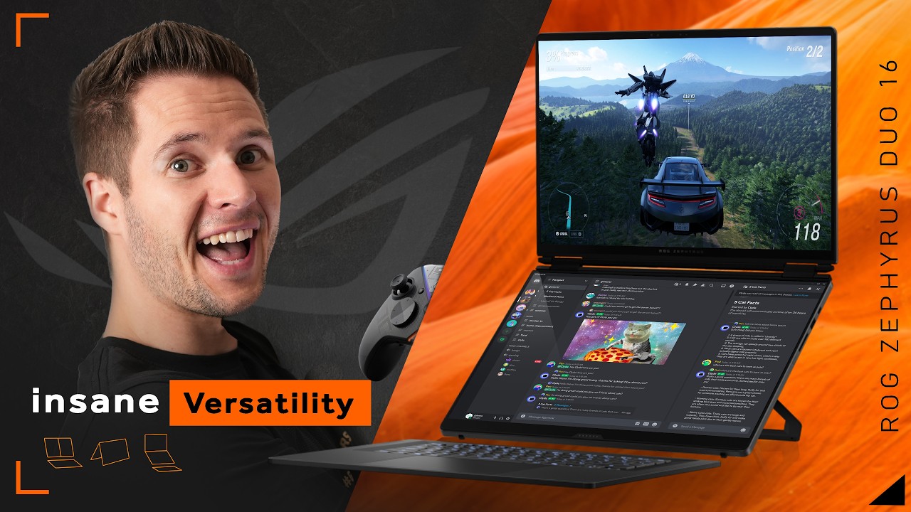 Insane Dual screen GAMING laptop! | Asus ROG Zephyrus duo 16 2026