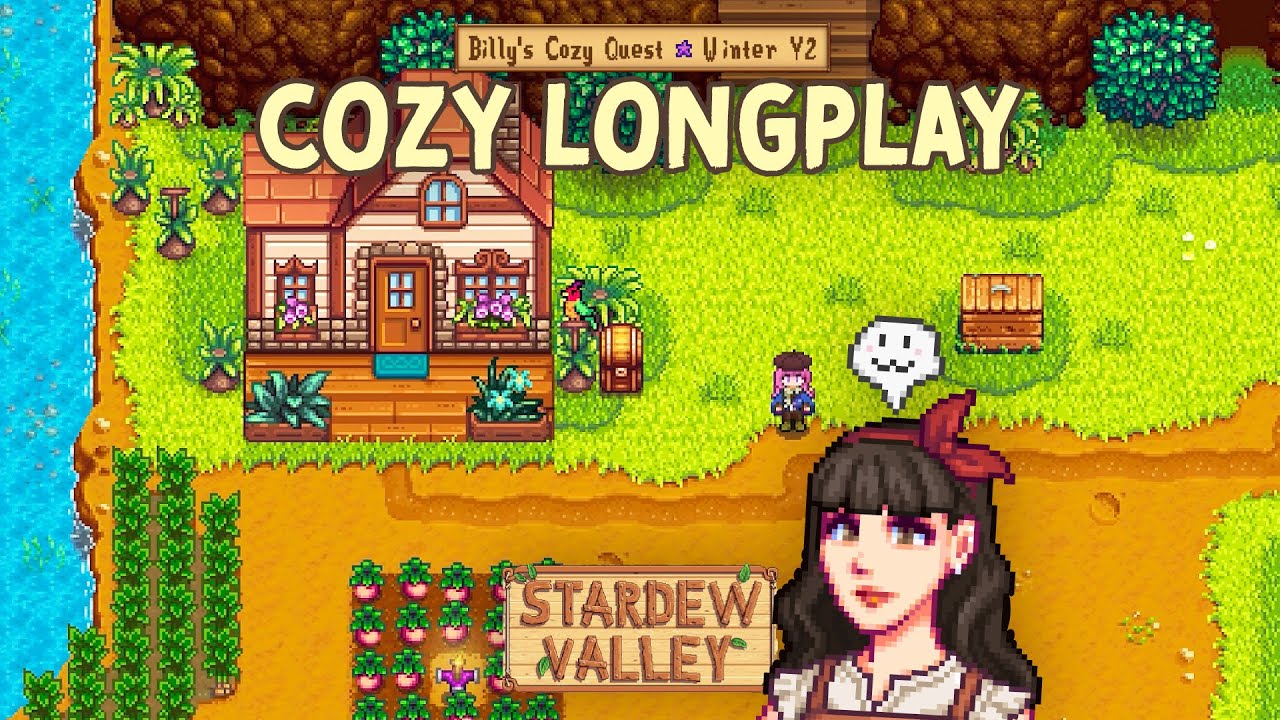 Stardew Valley 1.6 No Commentary Longplay 🏝️🎣 Cozy Gameplay for Sleep, Work, or Study