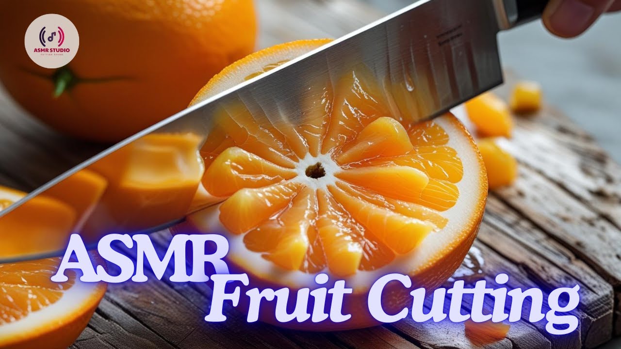 Satisfying AI ASMR Fruit Cutting Video (Part 10) | AI ASMR