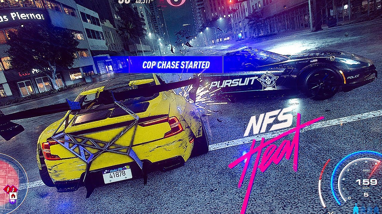 Heat Level 5 Pursuit w/ Polestar 1 Hero Edition - Need for Speed Heat