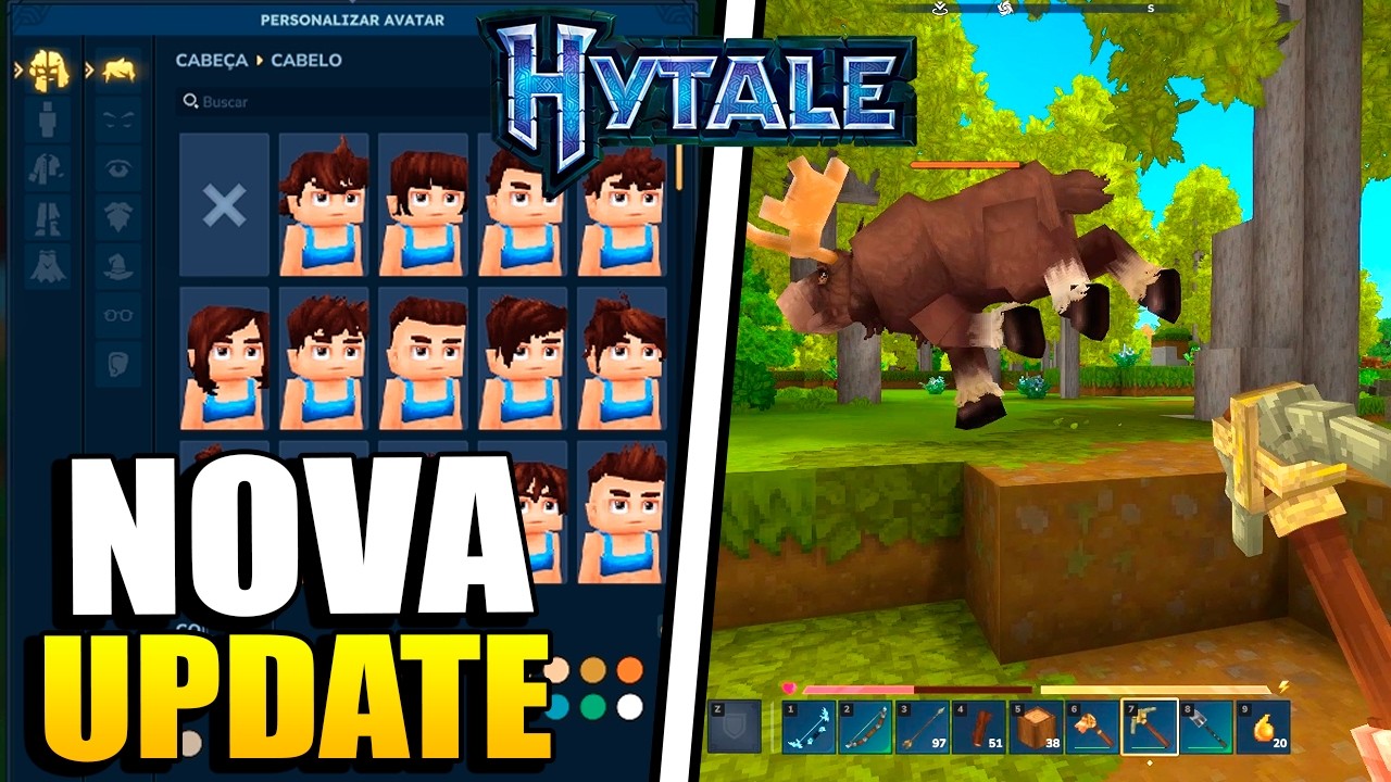 CHEGOU NOVA ATUALIZAÇÃO PRE-RELEASE PARA O HYTALE!