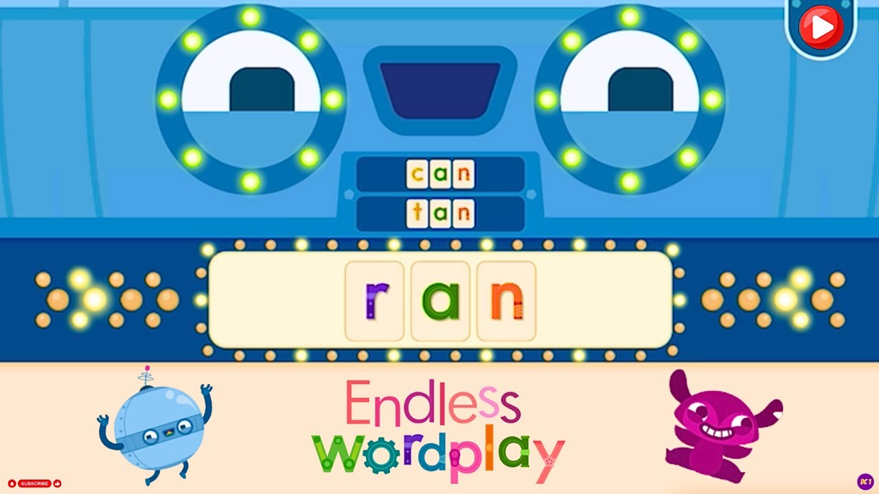 Transform Learning into Fun: CAN, TAN & RAN's Guide to Reading and Spelling | Endless Wordplay