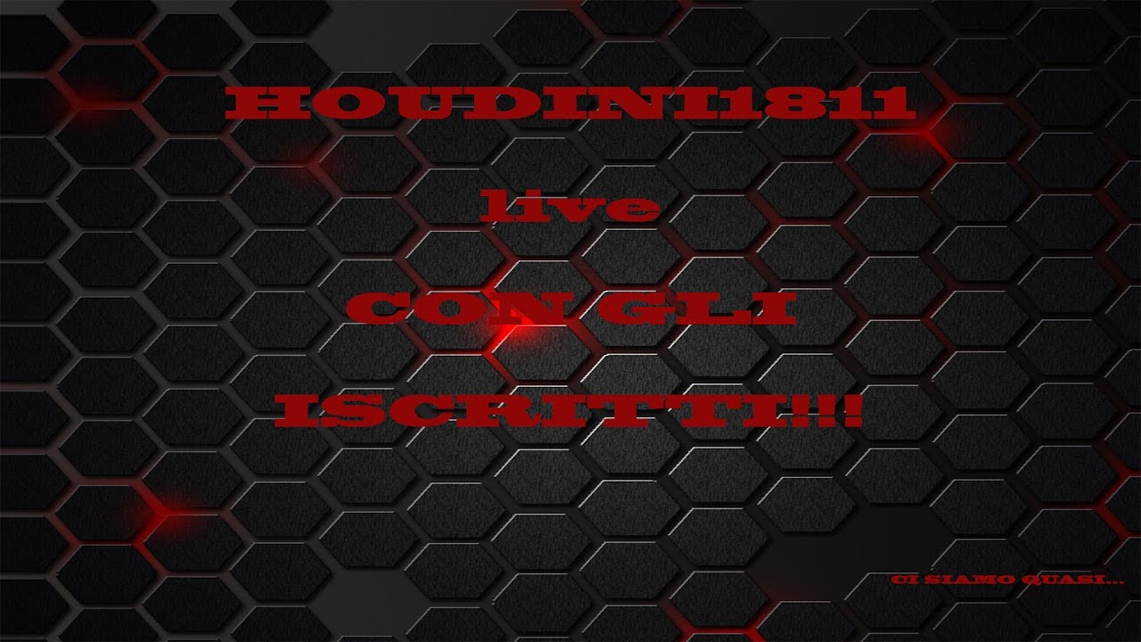 LIVE SPECIALE 100 ISCRITTI CON SORPRESA!!!