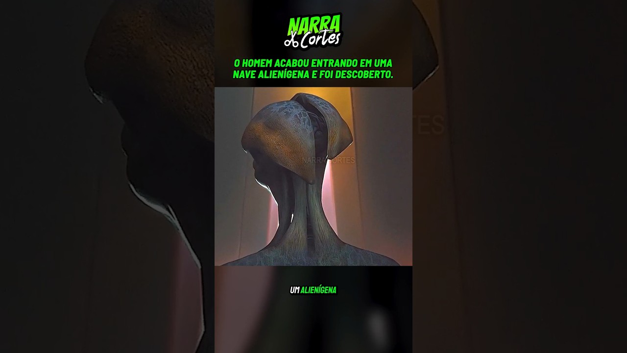 O HOMEM FOI DESCOBERTO DENTRO DA NAVE ALIEN&Iacute;GENA.  #filmee #series #recapfilm