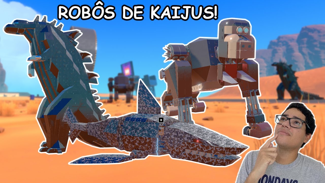 TESTEI ROBÔS DE KAIJUS GIGANTES NO TRAILMAKERS!!!