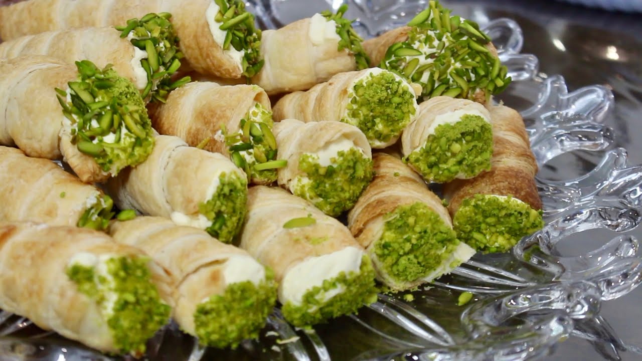 Afghani Cream Rolls Recipe/Cream Rolls/puff pastry rolls