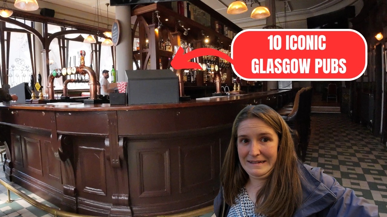 Are these Glasgow's best pubs? We tried to visit 10 iconic pubs in a single day, but it wasn't easy