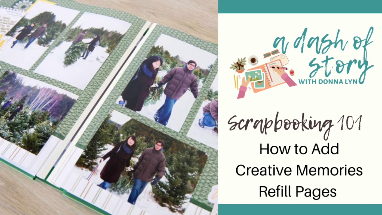 How to add Refill Pages to a Creative Memories Album