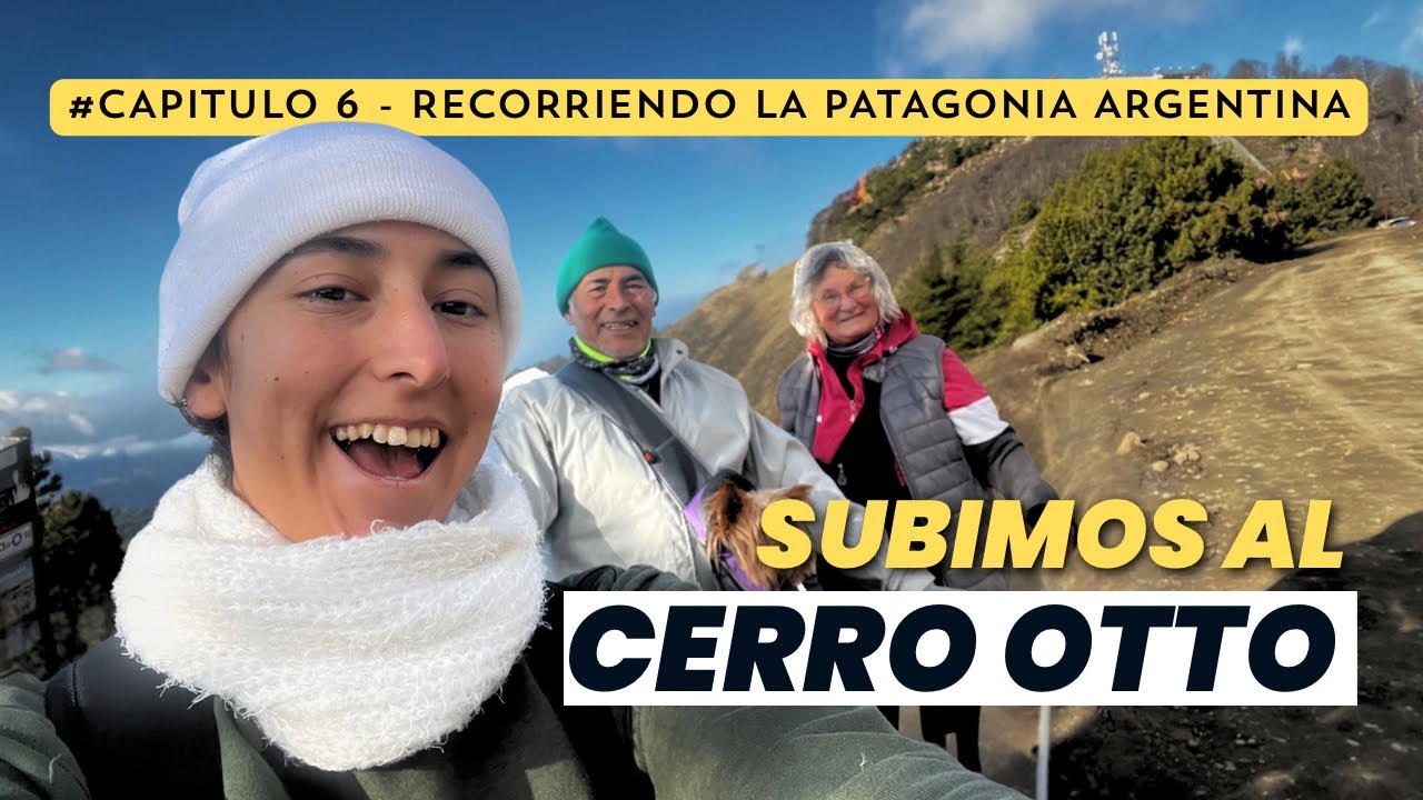‼️ Subimos CAMINANDO al CERRO OTTO por el camino vehicular - Bariloche, Mayo 2025