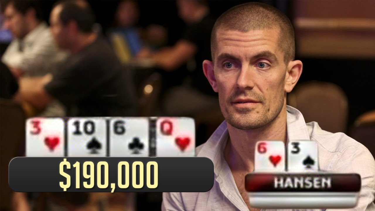 Gus Hansen Had WHAT?! Disguised Hand Builds A Massive Pot