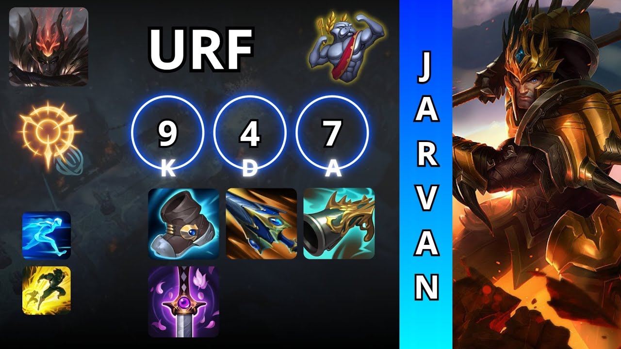 🛡️ Jarvan IV URF Gameplay – Cataclysmic Engage Power | League of Legends