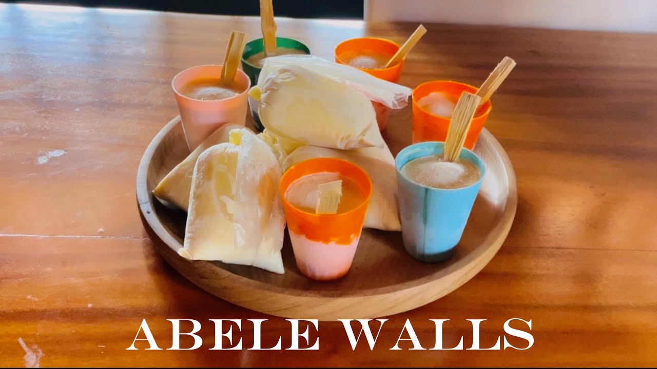 Homemade Abele Walls Ice Cream | A Taste of Ghanaian 🇬🇭 Childhood