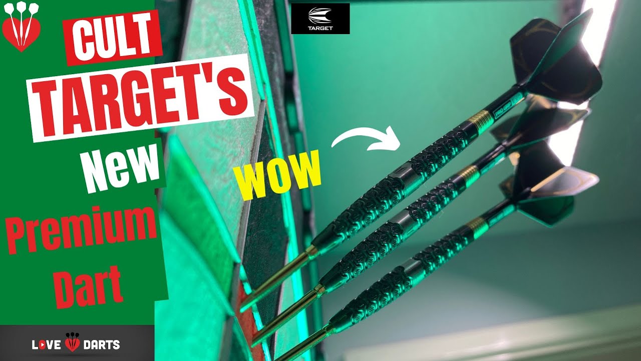 LoveDarts - Target Launch - CULT 01 - 21g. These look like an Elysian! Another premium dart!