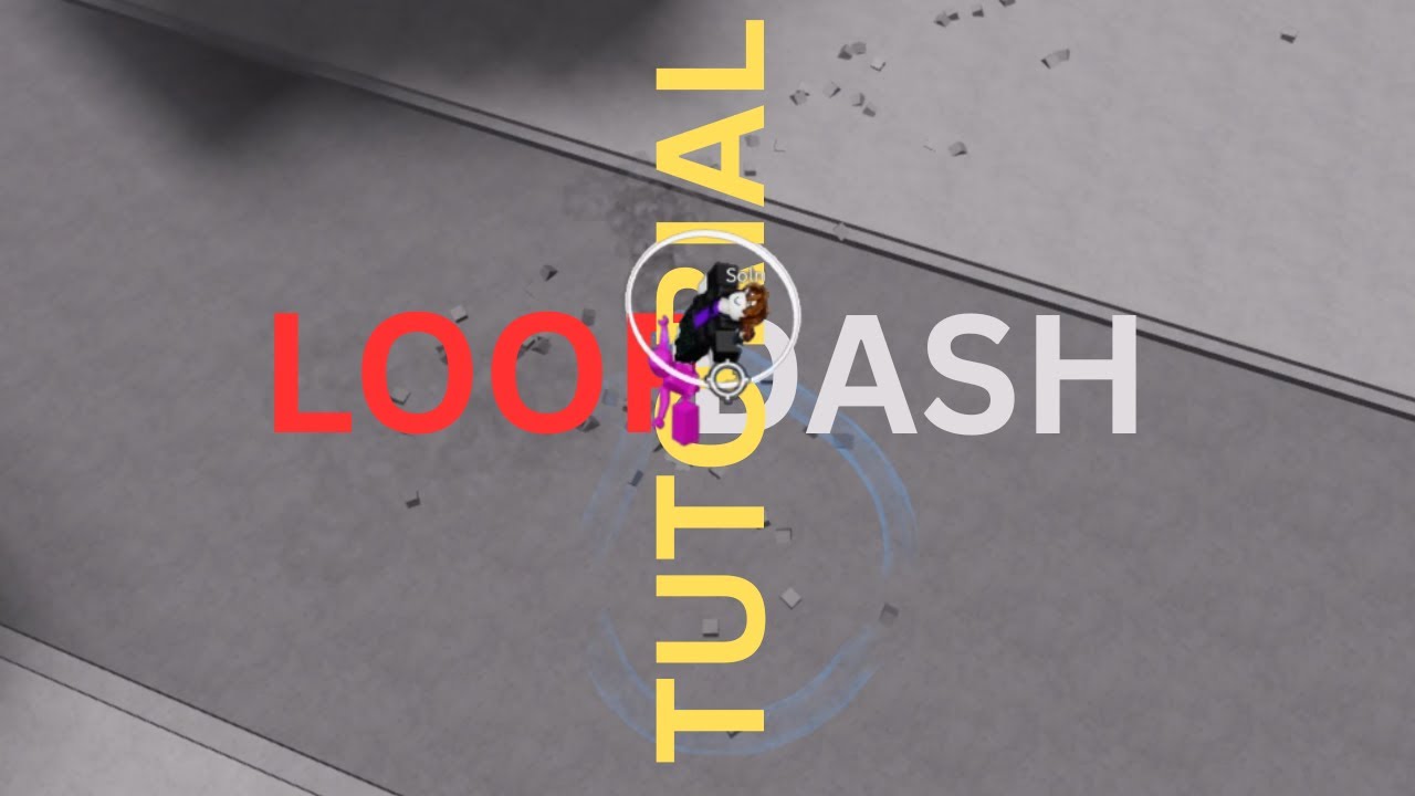 The Ultimate Tutorial Of Loop Dash Tech | The Strongest Battleground | Roblox