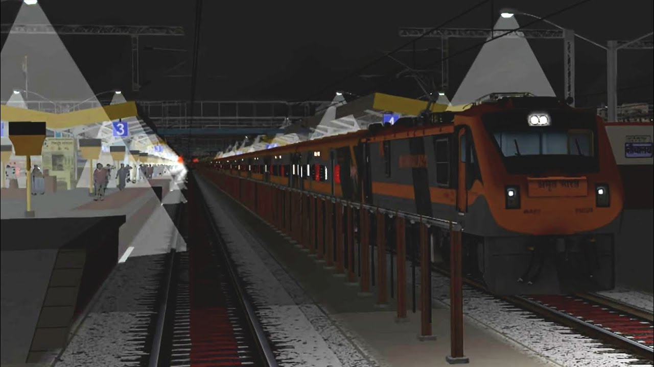 20604 Nagercoil - New Jalpaiguri Amrit Bharat| Part-1 | From Nagercoil to Madurai | MSTS