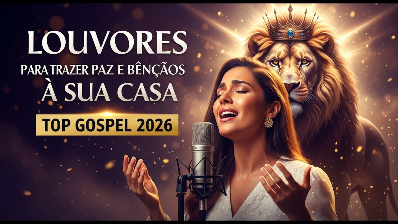 Louvores Para Trazer Paz e Bênçãos à Sua Casa | Top Gospel 2026| Músicas Evangélicas Mais Tocadas