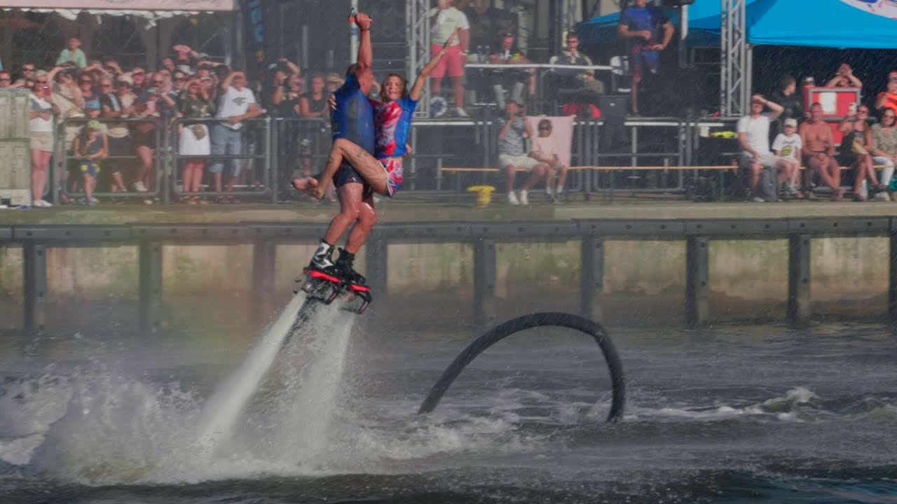 Ustka 2025 - Flyboard extreme sports