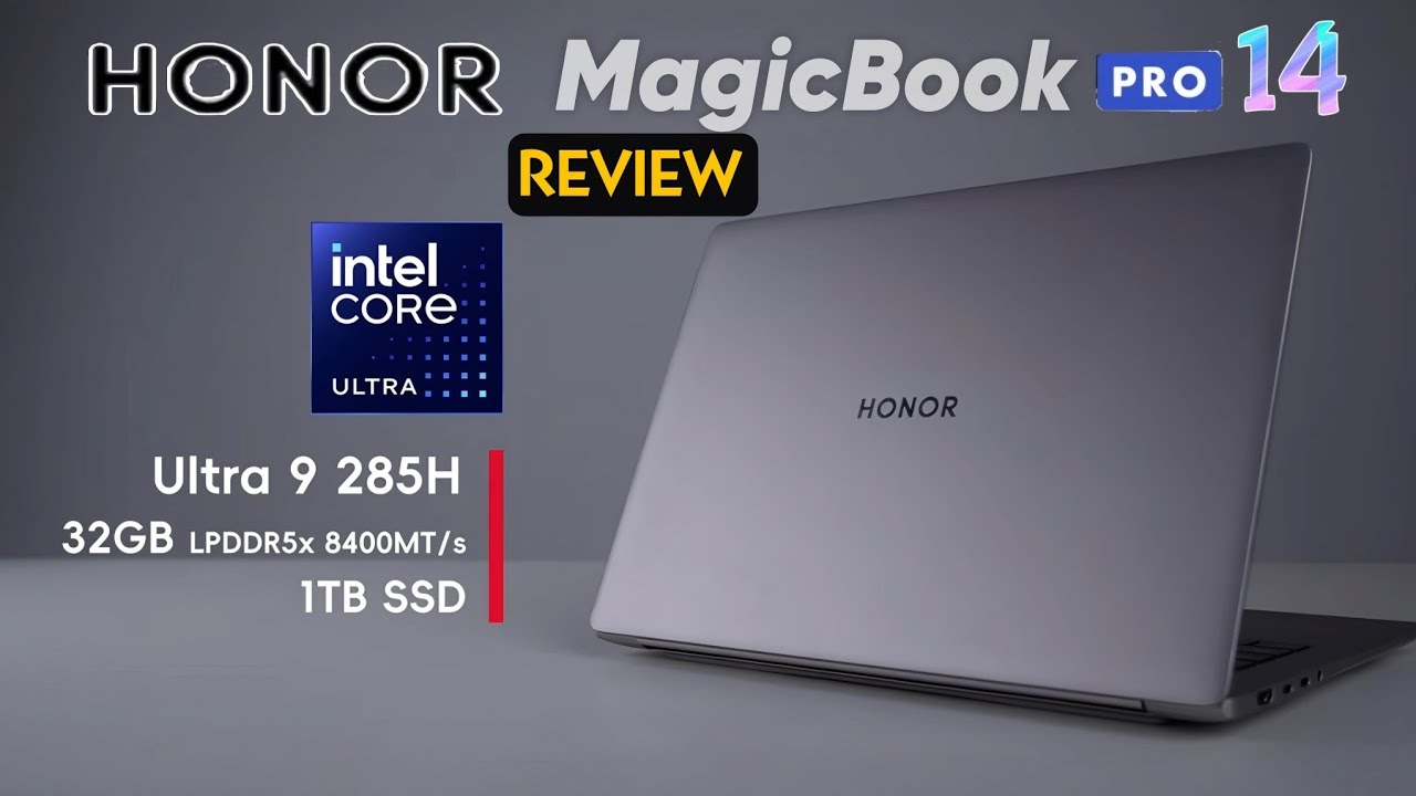 Обзор HONOR MagicBook Pro 14! Turbo X | Дисплей, функции искусственного интеллекта🔥