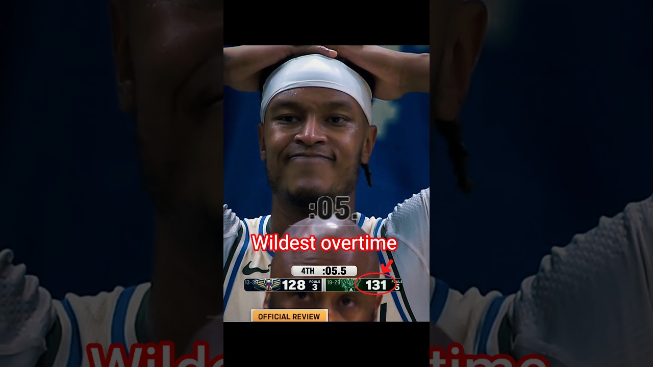 wildest overtime bucks Vs pelicans Feb 4 2026 