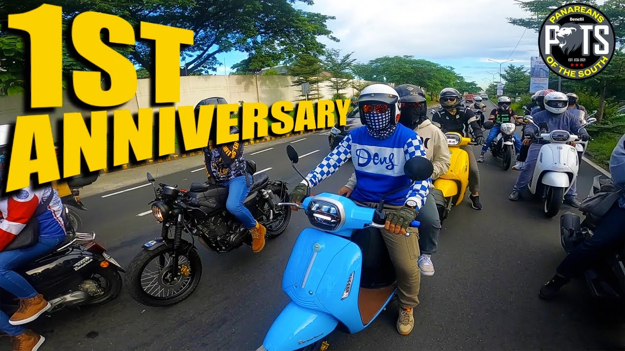 PANAREANS OF THE SOUTH 1ST ANNIVERSARY | BENELLI PANAREA 125