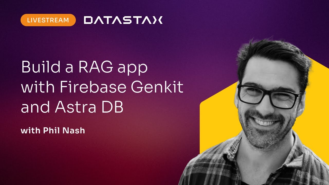 Build a RAG app with Firebase Genkit and Astra DB