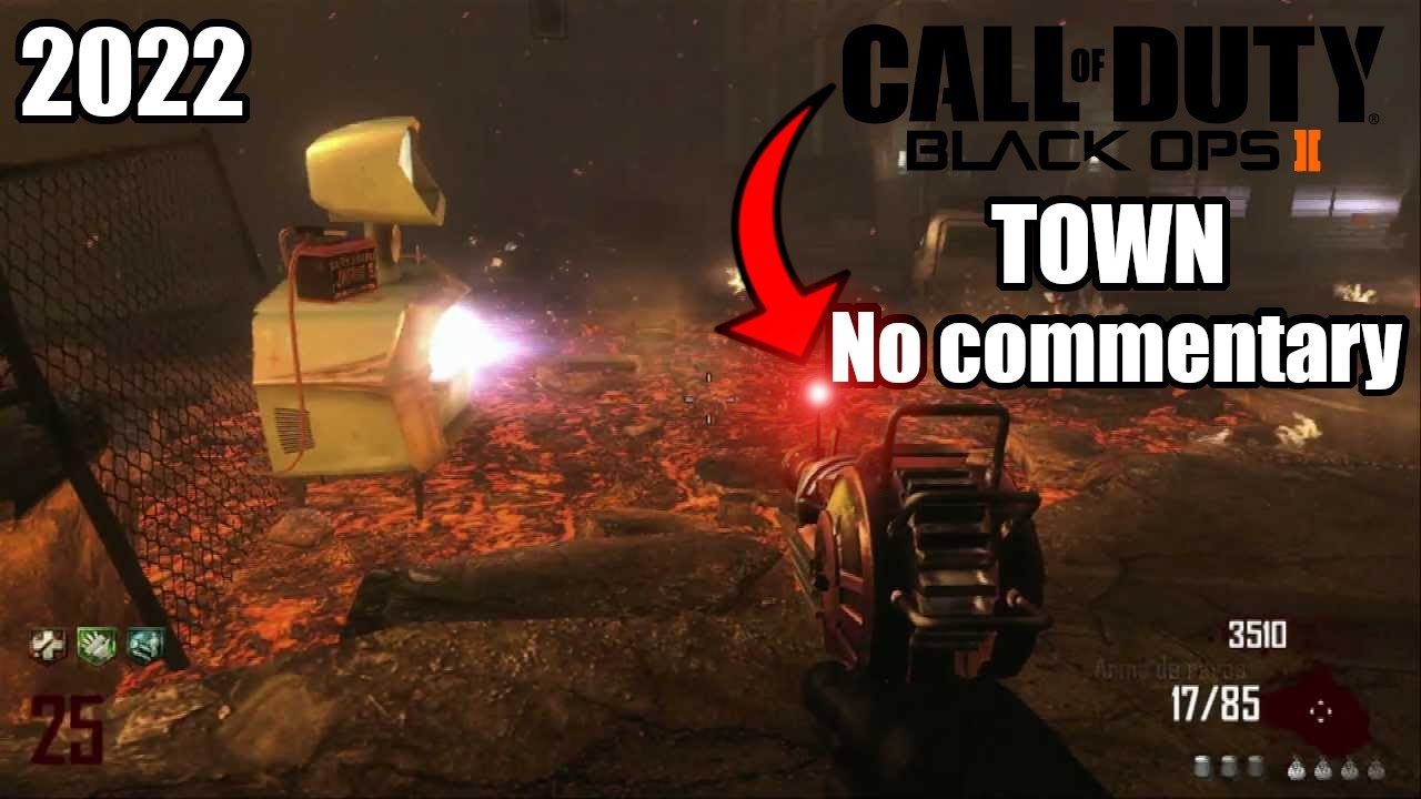 Black Ops 2 Zombies TOWN No Commentary Gameplay in 2022